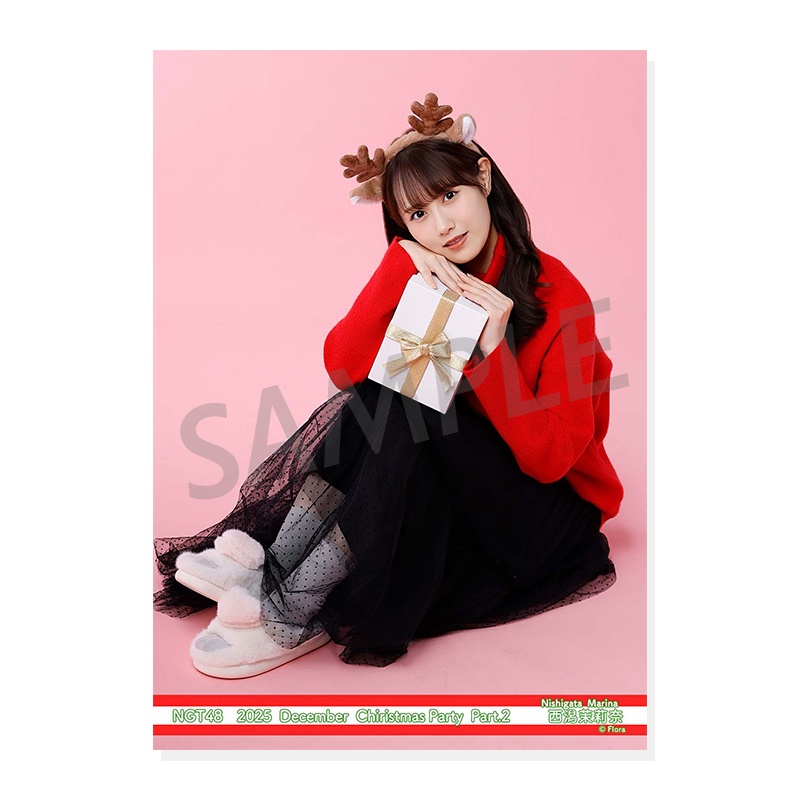 2025年12月度 個別生写真5枚セット Vol.1/Part2 西潟茉莉奈【L判サイズ