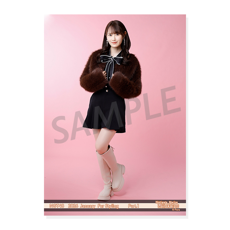 2026年1月度 個別生写真5枚セット Vol.1/Part1 西潟茉莉奈【L判サイズ