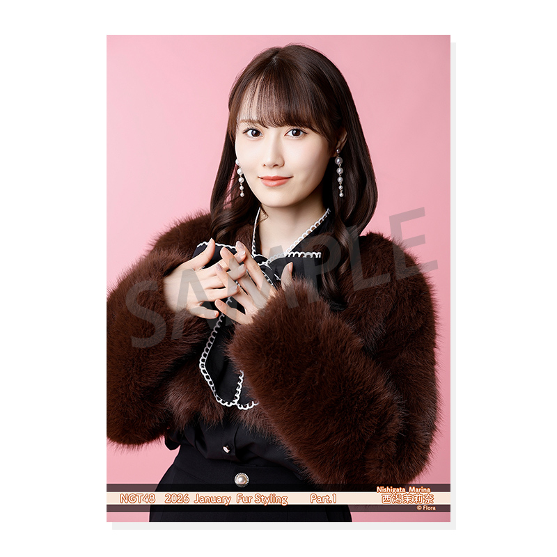 2026年1月度 個別生写真5枚セット Vol.1/Part1 西潟茉莉奈【L判サイズ