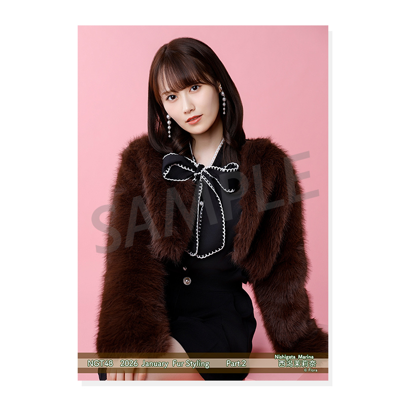 2026年1月度 個別生写真5枚セット Vol.1/Part2 西潟茉莉奈【L判サイズ