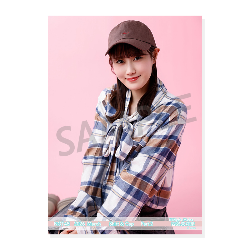 2026年3月度 個別生写真5枚セット Vol.1/Part2 西潟茉莉奈【L判サイズ
