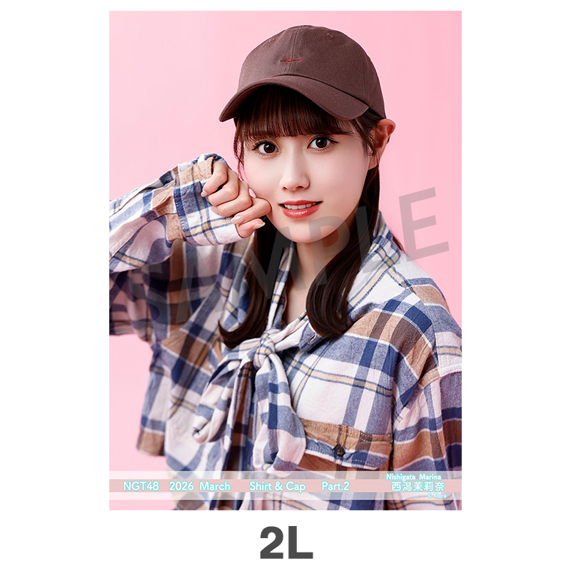2026年3月度 個別生写真5枚セット Vol.1/Part2 西潟茉莉奈【2L判サイズ
