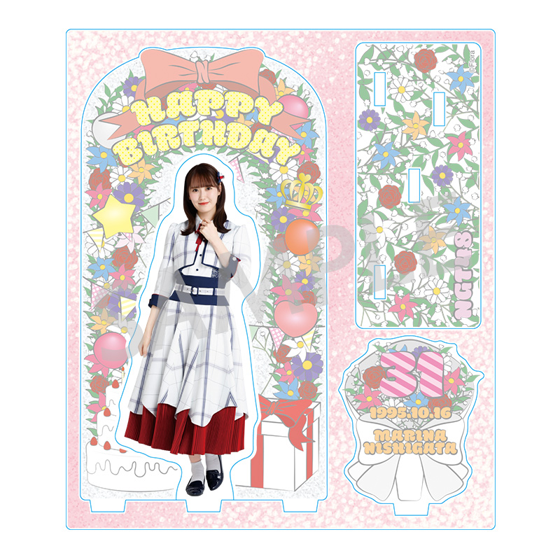 2026年10月度 生誕記念アクリルスタンド 西潟茉莉奈 - NGT48 OFFICIAL