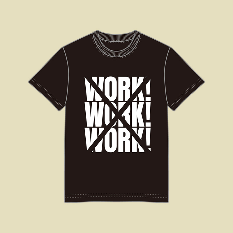 働き方改革Tシャツ(黒) - ニッポン放送 オフィシャルグッズストア
