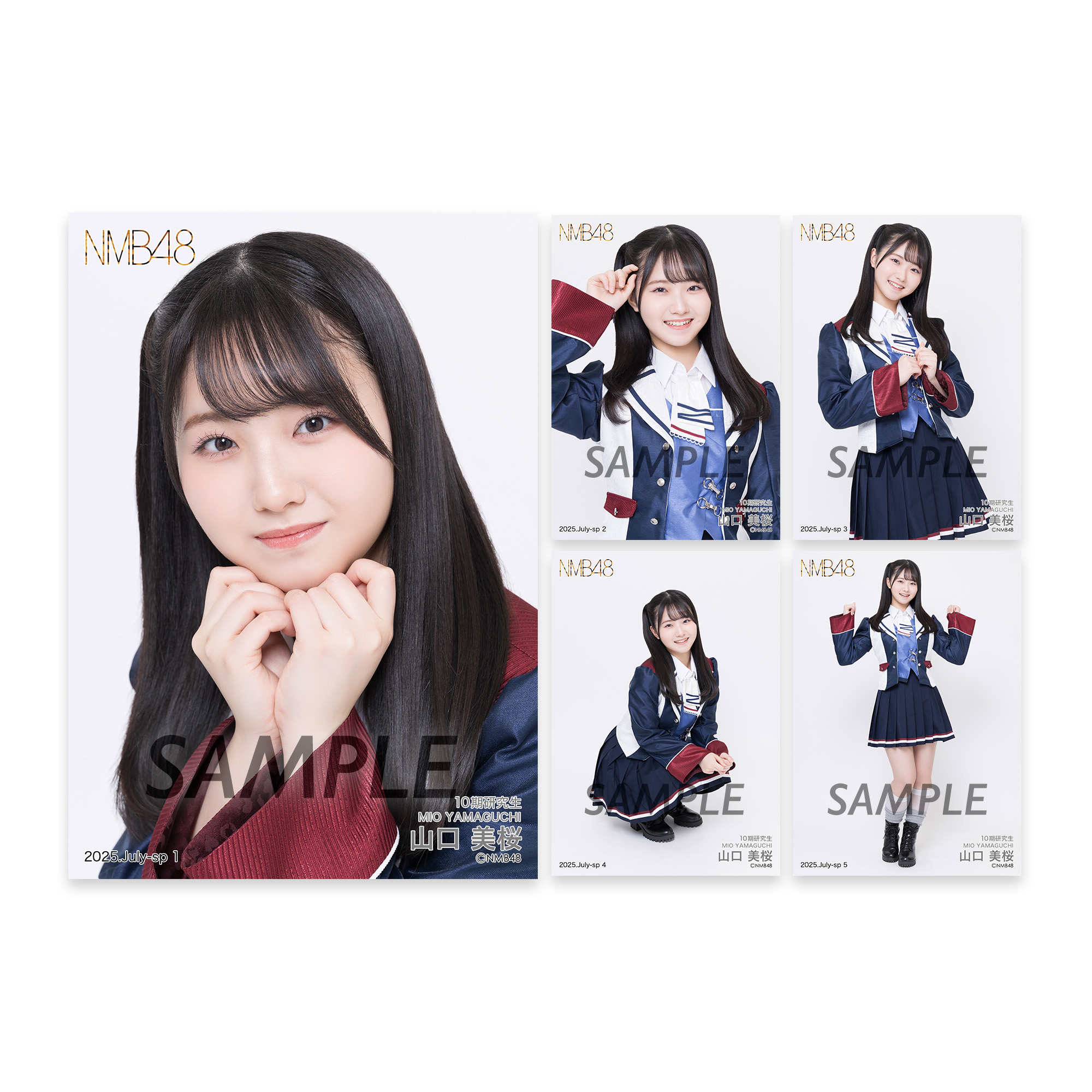 山口美桜さん 直筆サイン入り生写真 NMB48 2025 June NMB48 山口美桜 初直筆生写真 - メルカリ