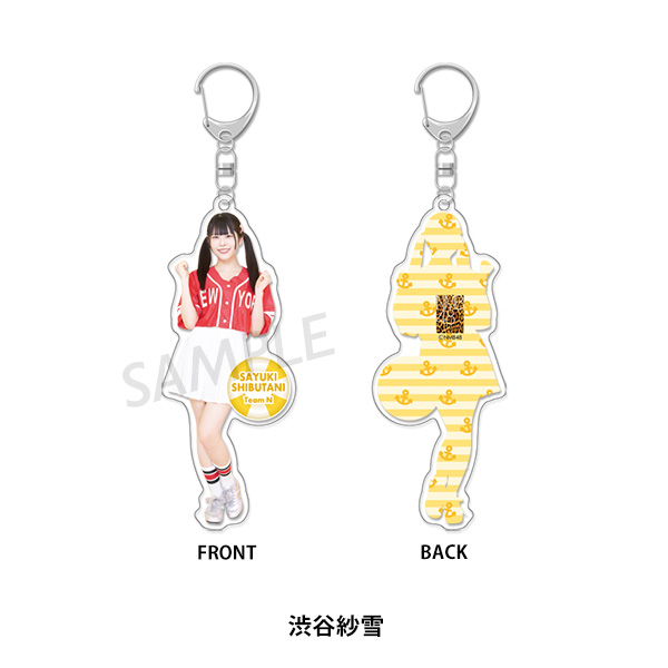 再値下げタイム！NMB48 結成当初のキーホルダー 非売品 個別全身アクリルキーホルダー / Summer 2025 - NMB48 OFFICIAL