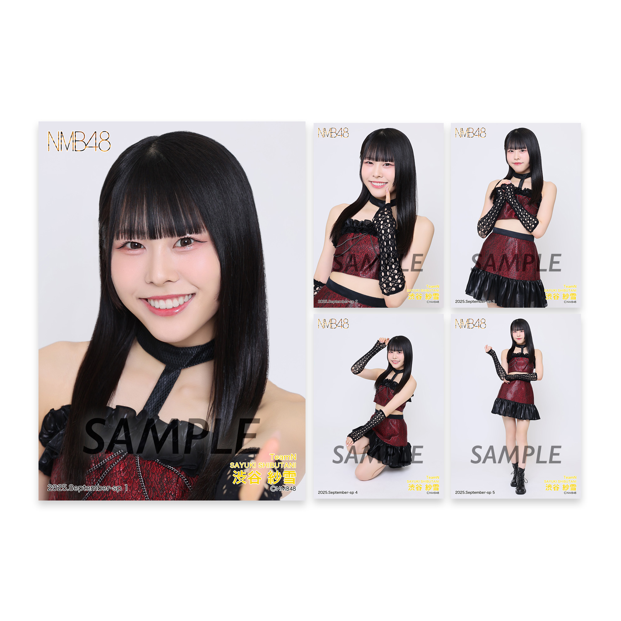 渋谷紗雪 NMB48 2025 July 月別ランダム生写真 直筆 サイン B 渋谷紗雪 NMB48 2025 July 月別ランダム生写真 直筆 サイン B