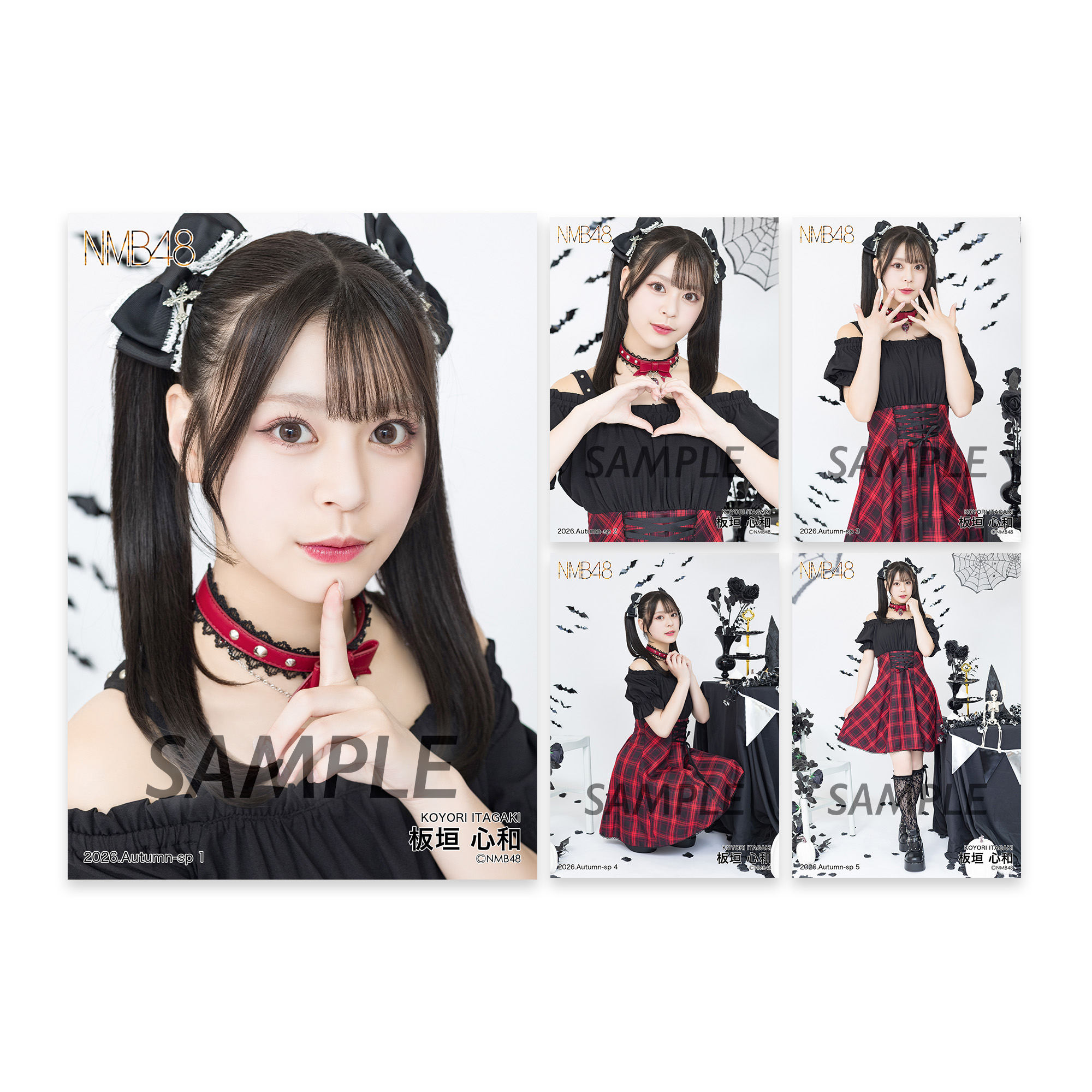 個別生写真5枚セット 2026.Autumn 板垣心和 - NMB48 OFFICIAL GOODS STORE