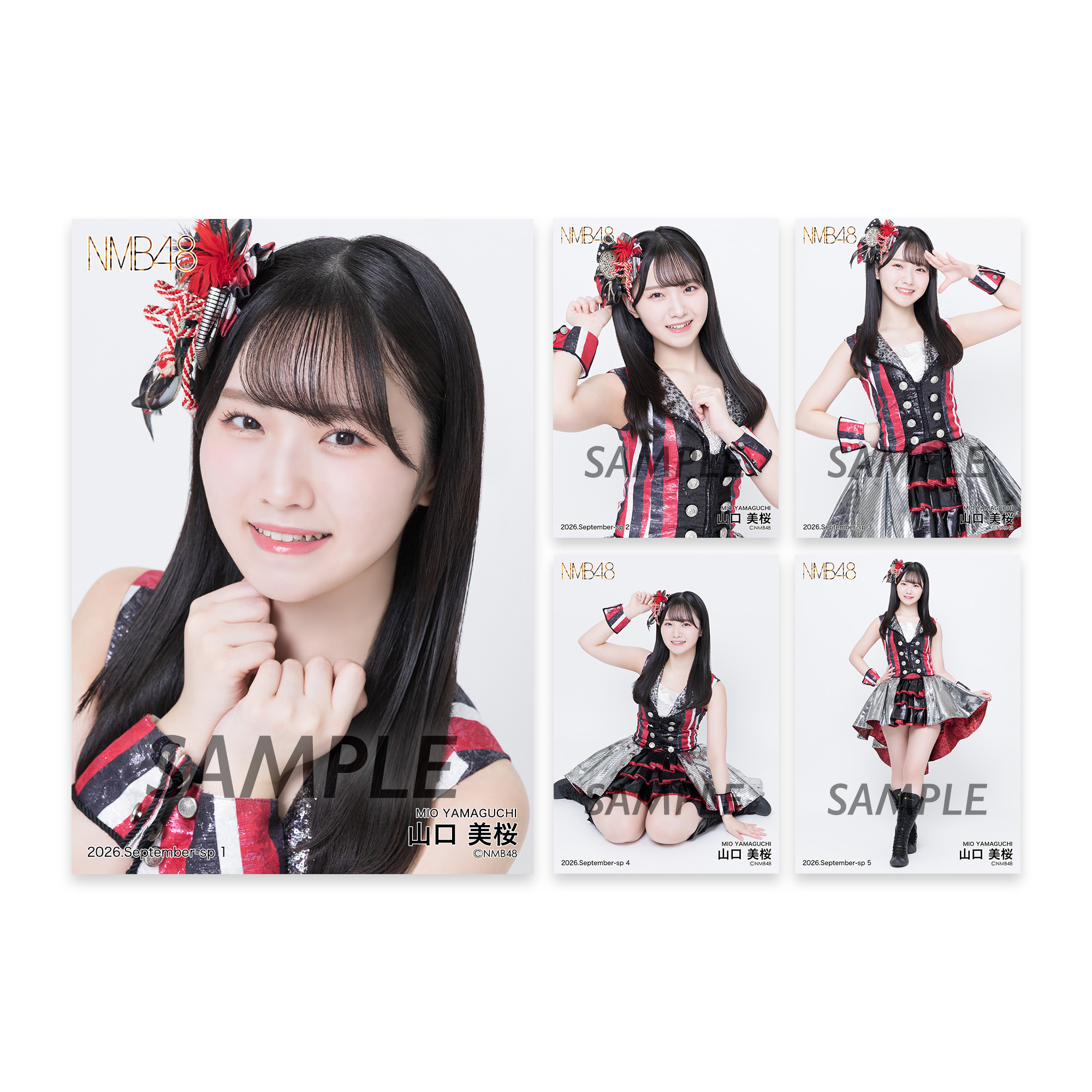 NMB48 山口美桜　２枚まとめ売り NMB48 OFFICIAL GOODS STORE