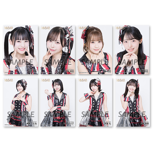 ランダム生写真5枚セット 2026.September - NMB48 OFFICIAL GOODS STORE