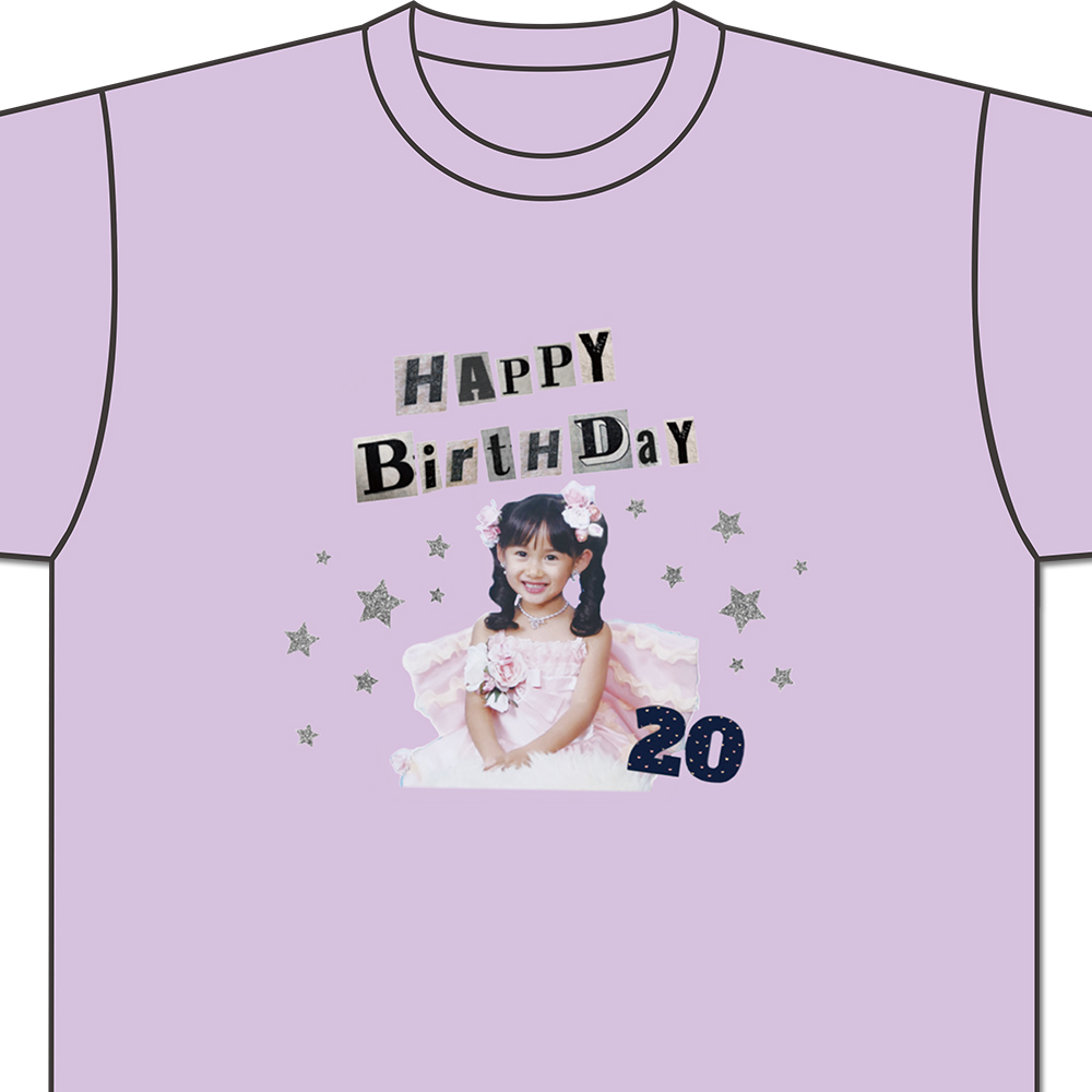 2026年11月度 生誕記念Tシャツ 岡腰星来 - NMB48 OFFICIAL GOODS STORE
