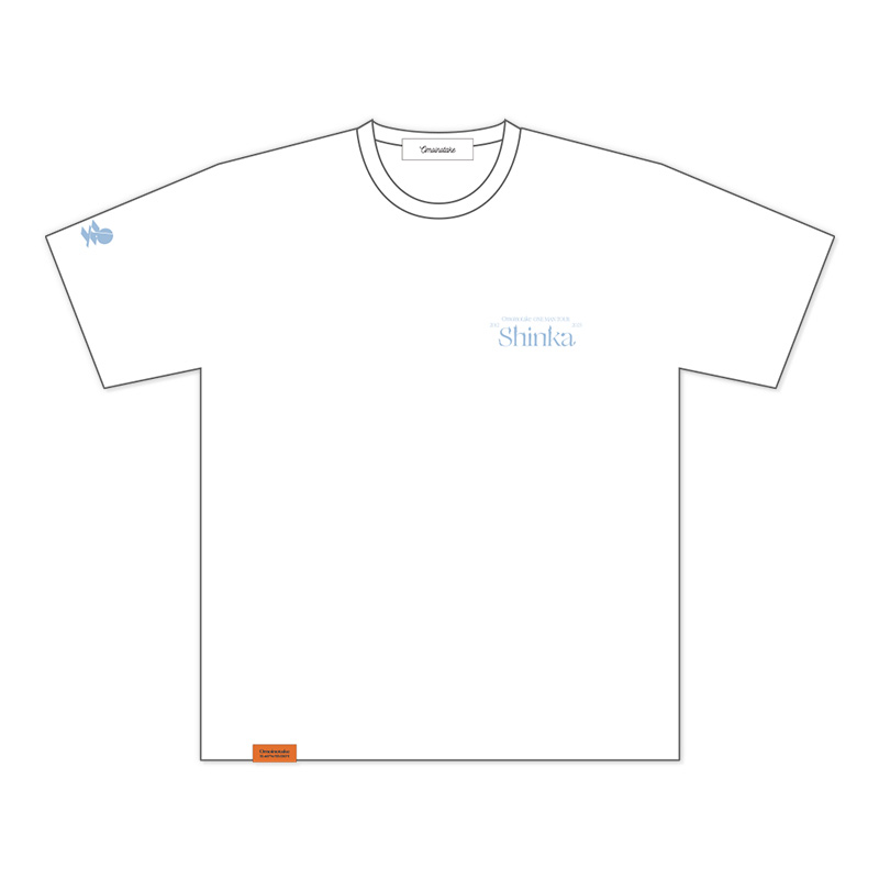 Omoinotake Tシャツ Shinka Tour T-Shirt (Slate gray) - Omoinotake Official Goods