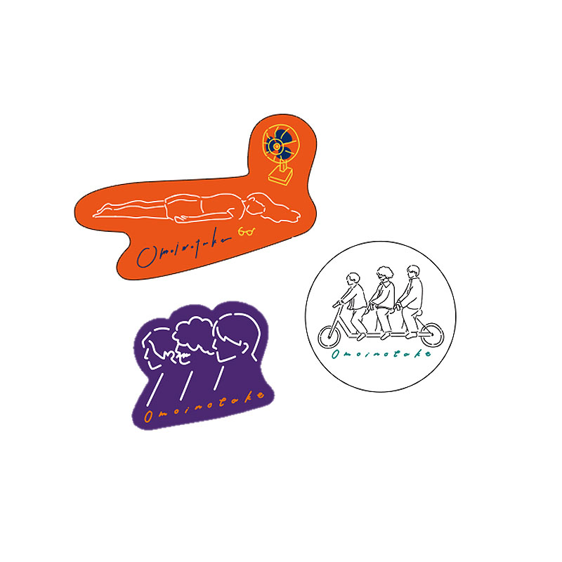 Omoinotake セット　特典　CD ステッカー Omoinotake Sticker Set 「2012-2025」 - Omoinotake Official