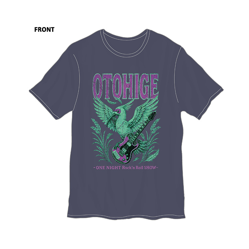 トキ、tokiRATS Way Of Life Tシャツ 音楽と髭達2025 TOKI ROCK T-Shirt - 音楽と髭達 OFFICIAL GOODS
