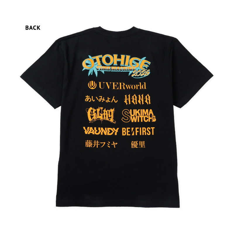 OTOHIGE 2026 T-Shirt - 音楽と髭達 OFFICIAL GOODS STORE