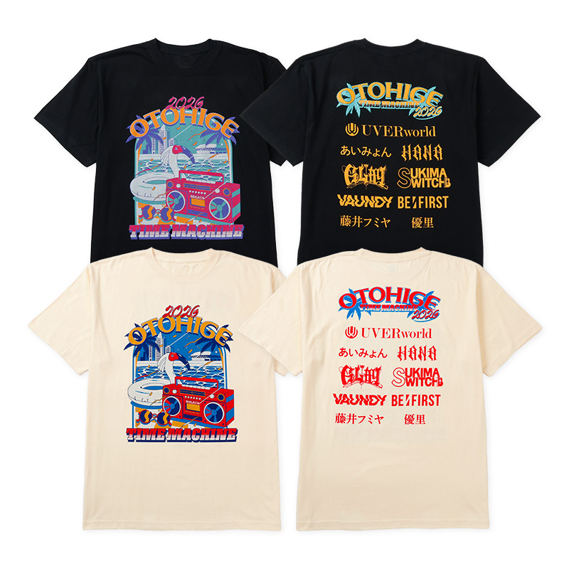 OTOHIGE 2026 T-Shirt - 音楽と髭達 OFFICIAL GOODS STORE