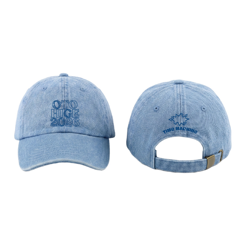 OTOHIGE DENIM CAP - 音楽と髭達 OFFICIAL GOODS STORE