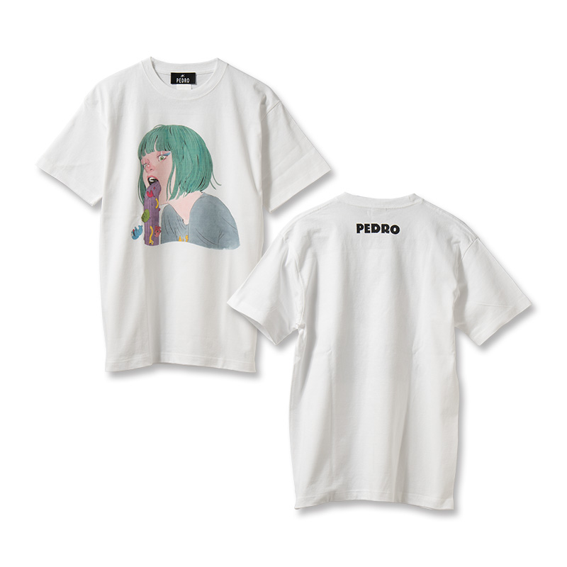 PEDRO この世はヘドが出るほど不条理で溢れている Tシャツ PEDRO この世はヘドが出るほど不条理で溢れているTシャツ XLサイズ