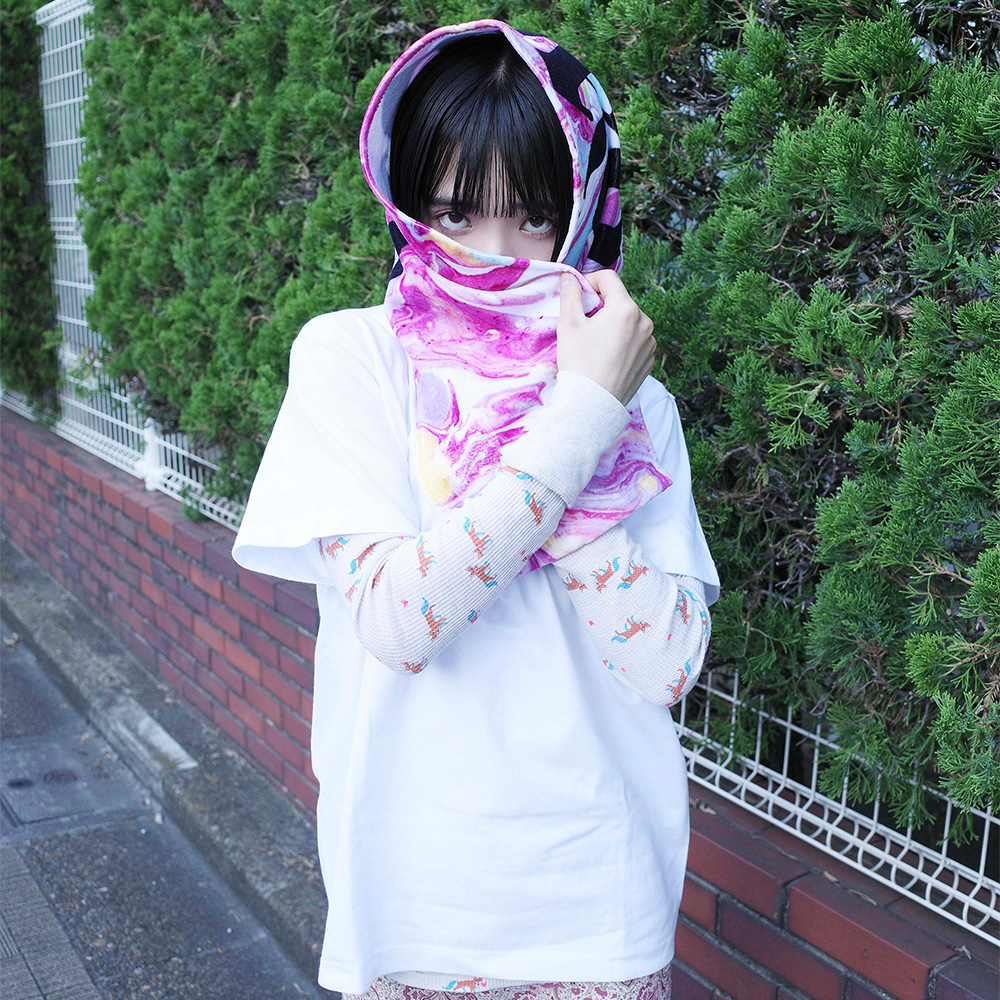 ツユ アンダーメンタリティ マフラータオル 商品詳細ページ | FUNKY MONKEY BΛBY'S online shop | FMB