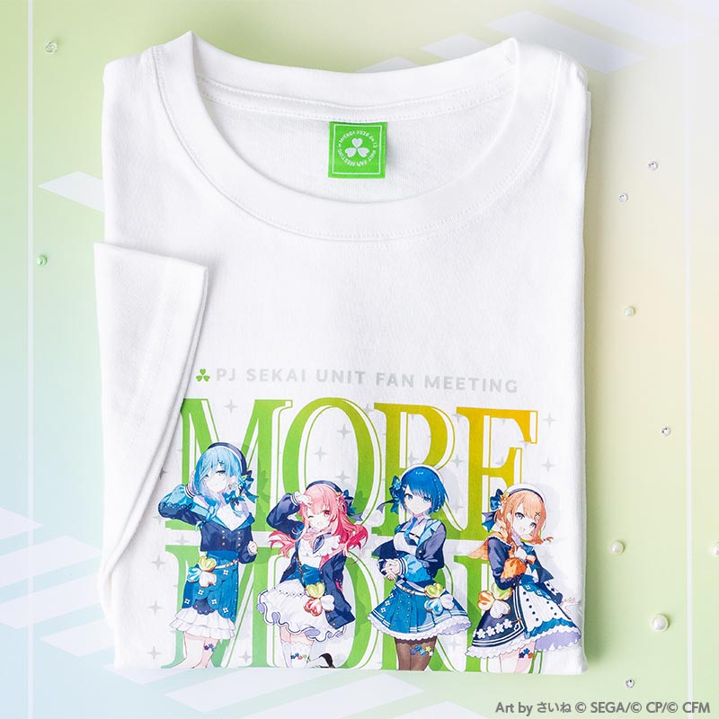 Tシャツ［MORE MORE JUMP！］ - プロセカユニットファンミーティング