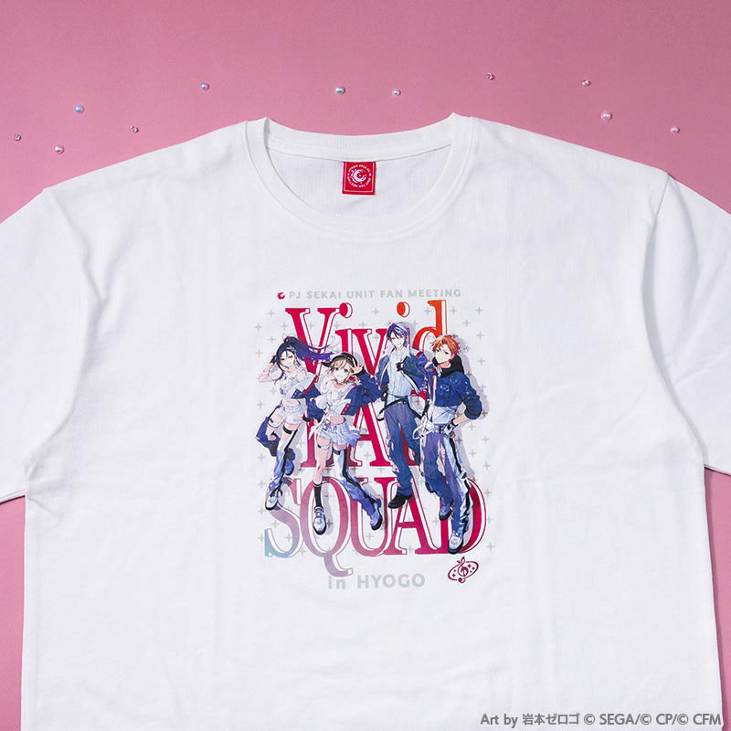 Tシャツ［Vivid BAD SQUAD］ - プロセカユニットファンミーティング