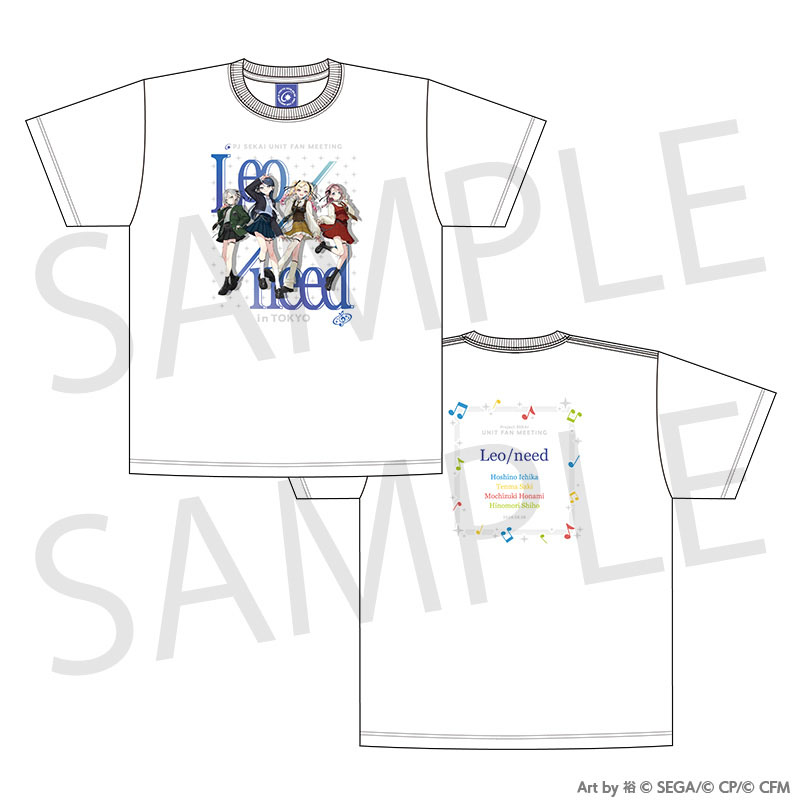 Tシャツ［Leo/need］ - プロセカユニットファンミーティング