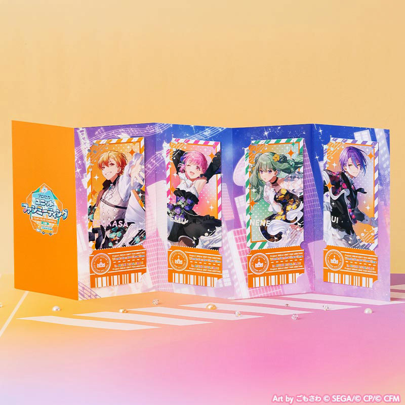 チケット風カードセット［ワンダーランズ×ショウタイム］ - プロセカ