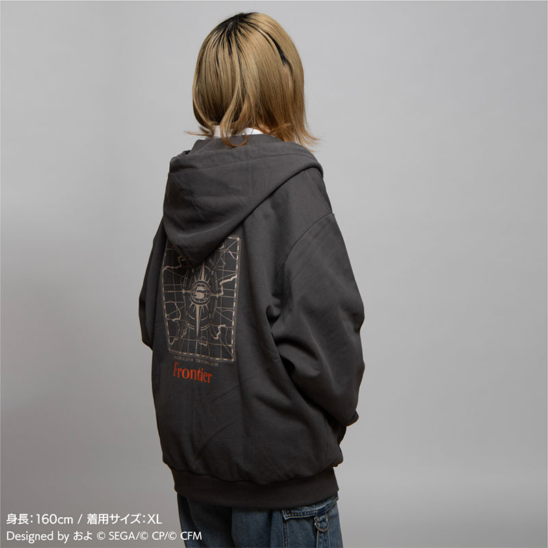 BLACK PEACE NOW × ライチ光クラブ　薔薇パーカー　ゼラ　BPN パーカー - プロジェクトセカイ COLORFUL LIVE ONLINE STORE