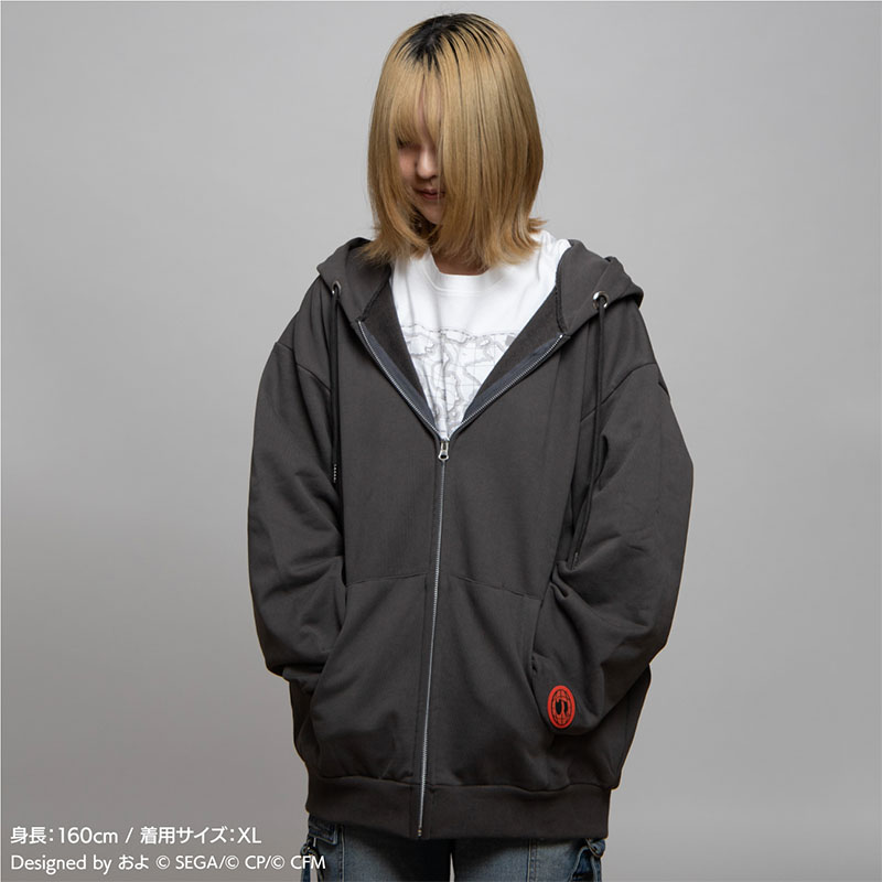 BLACK PEACE NOW × ライチ光クラブ 薔薇パーカー ゼラ BPN パーカー - プロジェクトセカイ COLORFUL LIVE ONLINE STORE