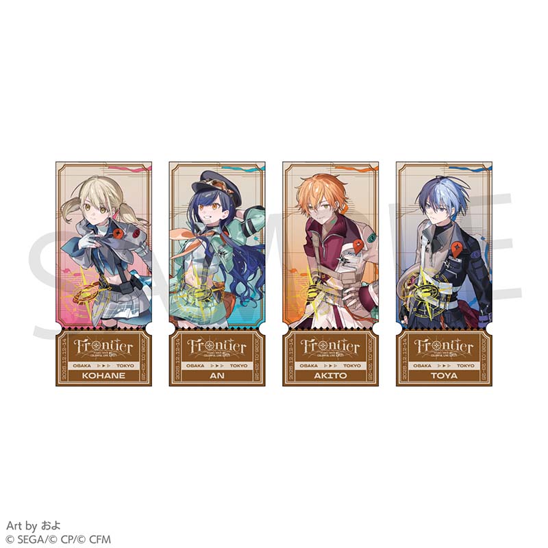 チケット風カードセット Vivid BAD SQUAD - プロジェクトセカイ
