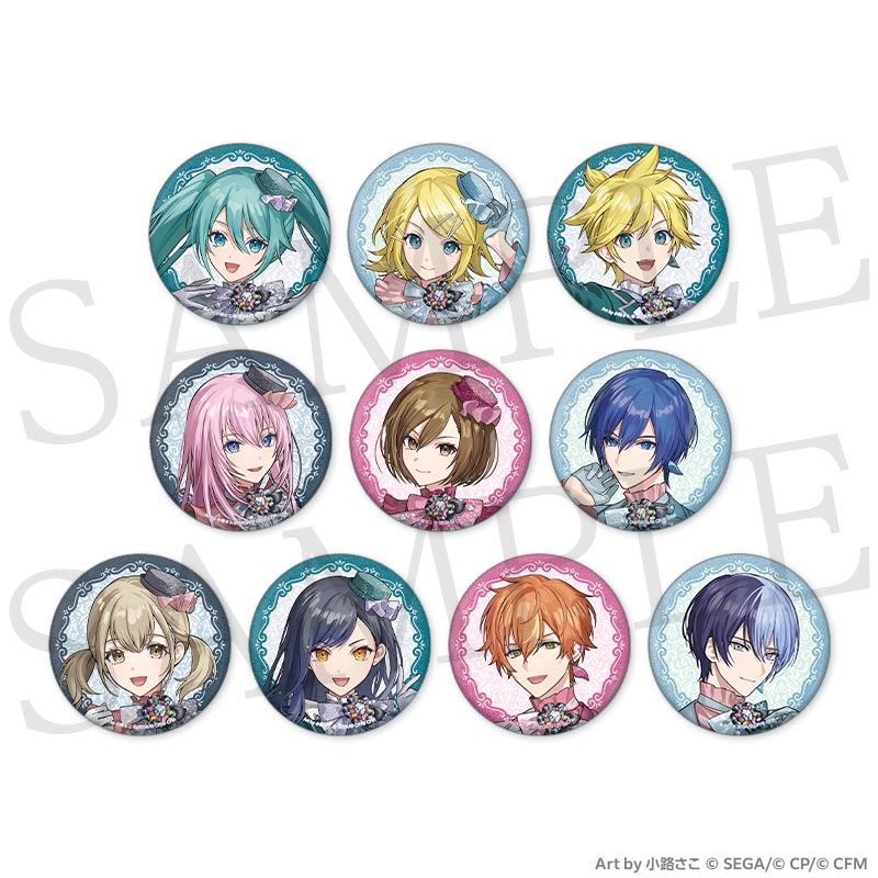 グリッター缶バッジコレクション A BOX - プロジェクトセカイ COLORFUL