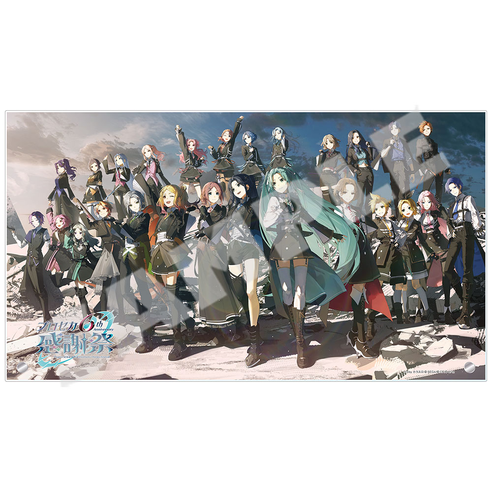 iwatadenki 6th anniversary 6周年記念 3色セット アクリルパネル - プロジェクトセカイ 感謝祭 ONLINE STORE