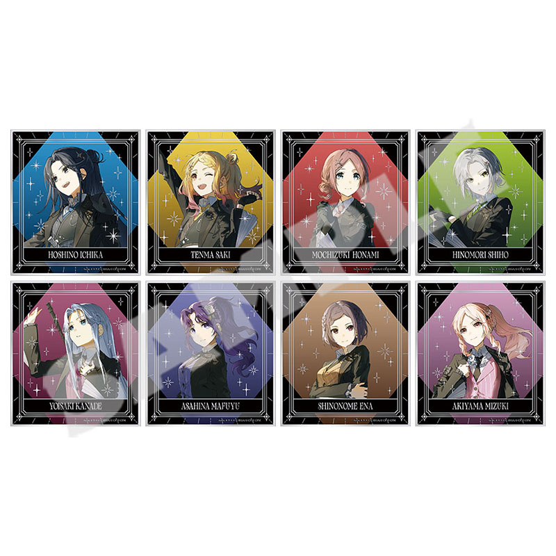 箔押しミニ色紙コレクション B Leo/need＆25時、ナイトコードで。（全8