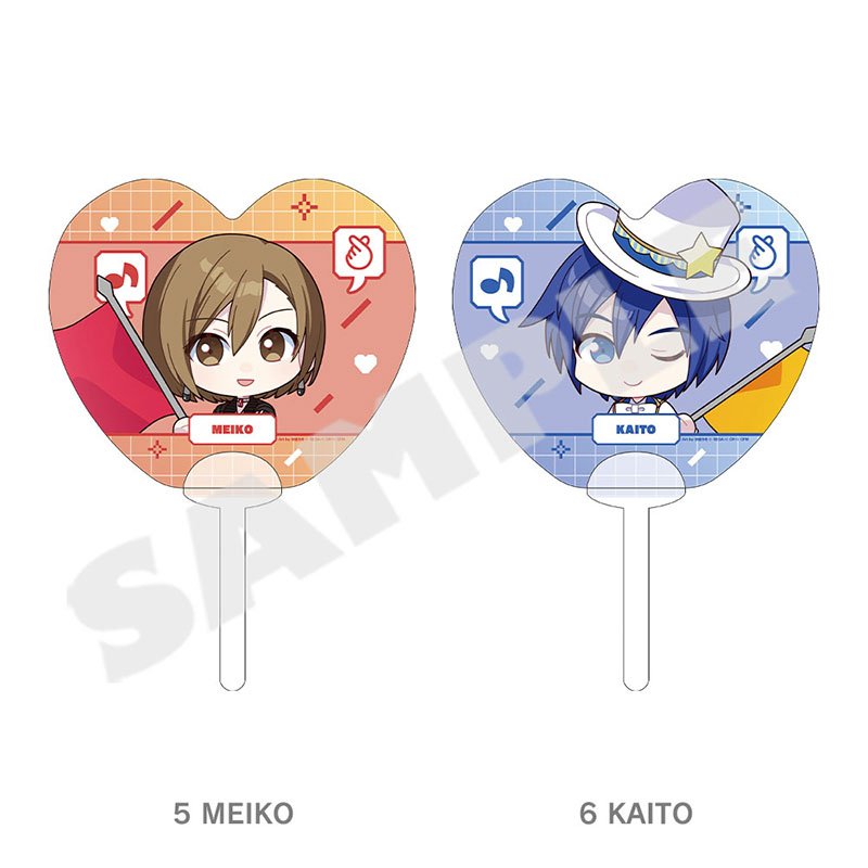 ミニキャラ ミニクリアうちわ - プロジェクトセカイ 感謝祭 ONLINE STORE