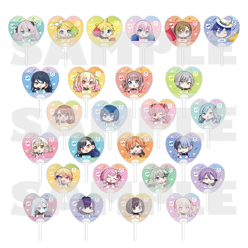 ミニキャラ ミニクリアうちわ - プロジェクトセカイ 感謝祭 ONLINE STORE