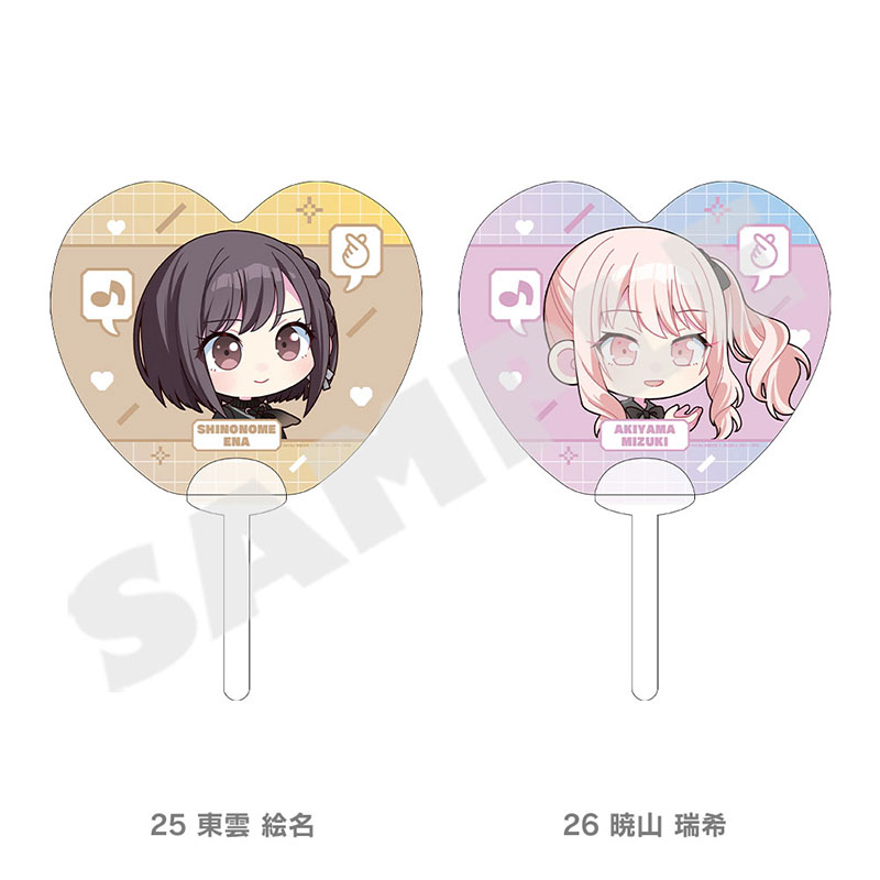 ミニキャラ ミニクリアうちわ - プロジェクトセカイ 感謝祭 ONLINE STORE