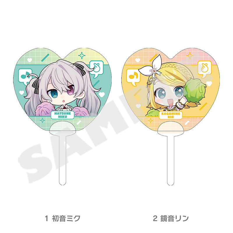 ミニキャラ ミニクリアうちわ - プロジェクトセカイ 感謝祭 ONLINE STORE