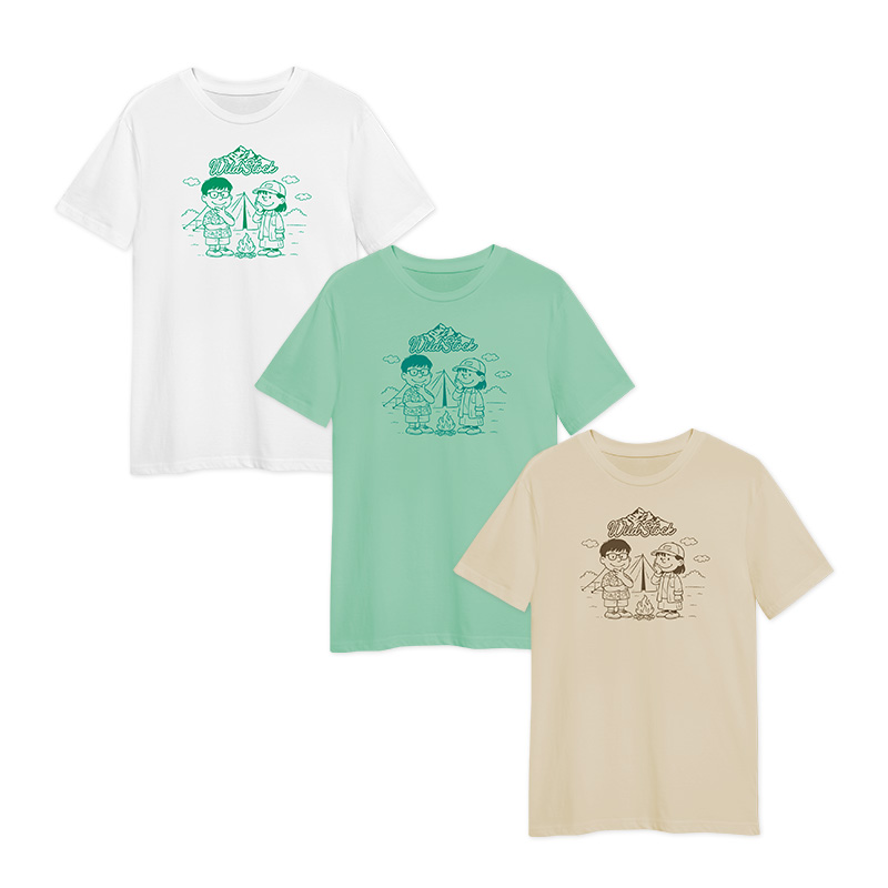 RIKUメンプロ Tシャツセット 六呂師SMF2025×WildStockオフィシャルTシャツ - 六呂師 Starry