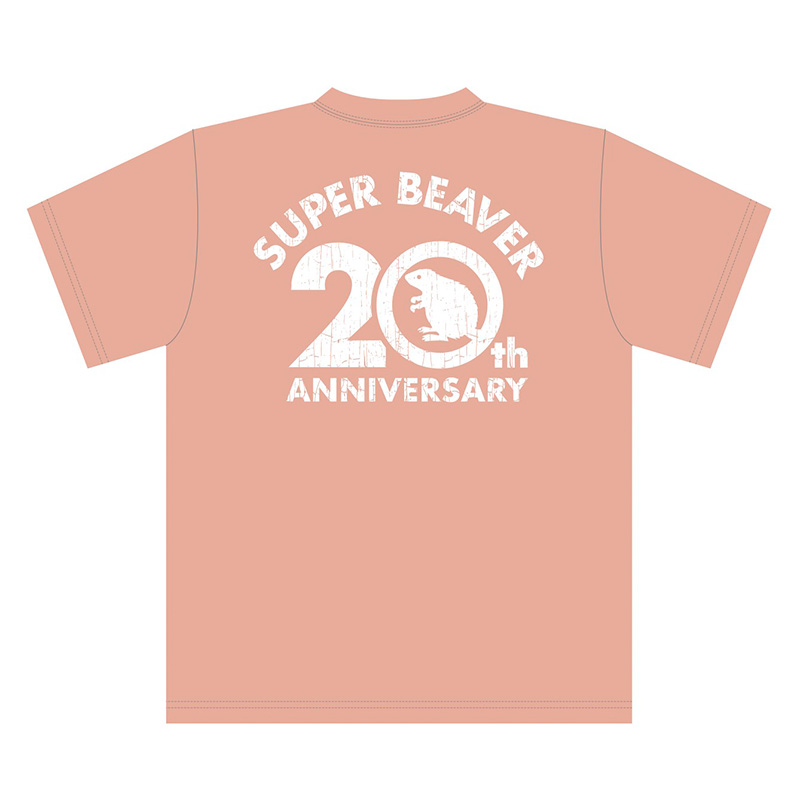 SUPER BEAVER 20周年記念 Tシャツ 20th ANNIV LOGO Tシャツ - SUPER BEAVER TOUR OFFICIAL GOODS