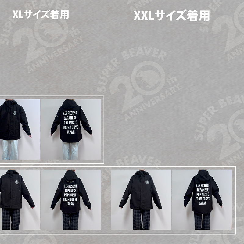 SUPER BEAVER ビックシルエットパーカー アッシュ XLサイズ SBビックシルエットパーカー | SUPER BEAVER OFFICIAL WEBSTORE