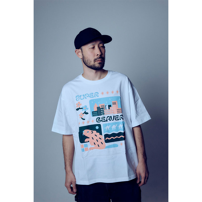 Twinkle ボックスシルエットTシャツ - SUPER BEAVER TOUR OFFICIAL GOODS