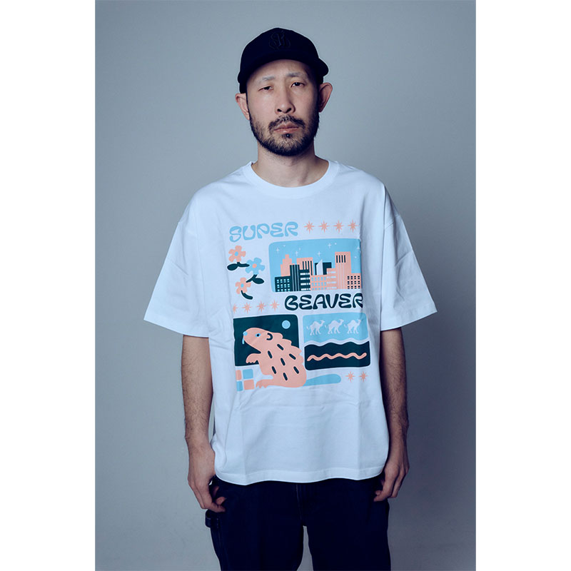 Twinkle ボックスシルエットTシャツ - SUPER BEAVER TOUR OFFICIAL GOODS