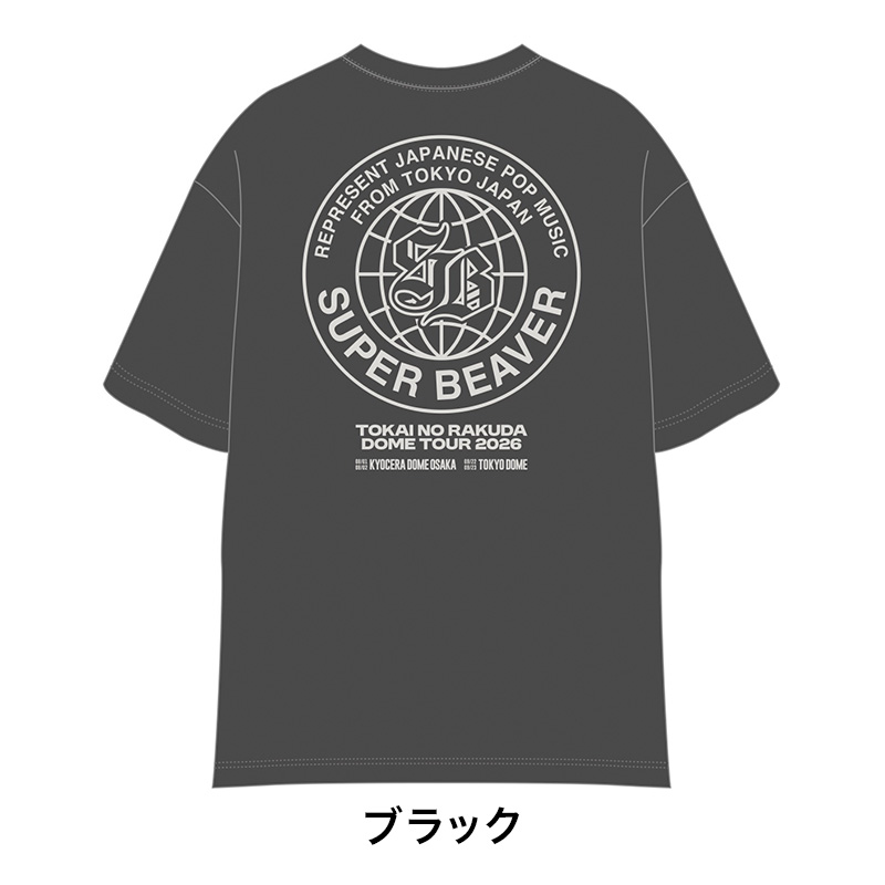 ヴィンテージドームツアーTシャツ - SUPER BEAVER TOUR OFFICIAL GOODS