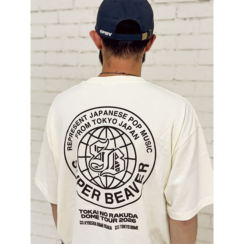ヴィンテージドームツアーTシャツ - SUPER BEAVER TOUR OFFICIAL GOODS