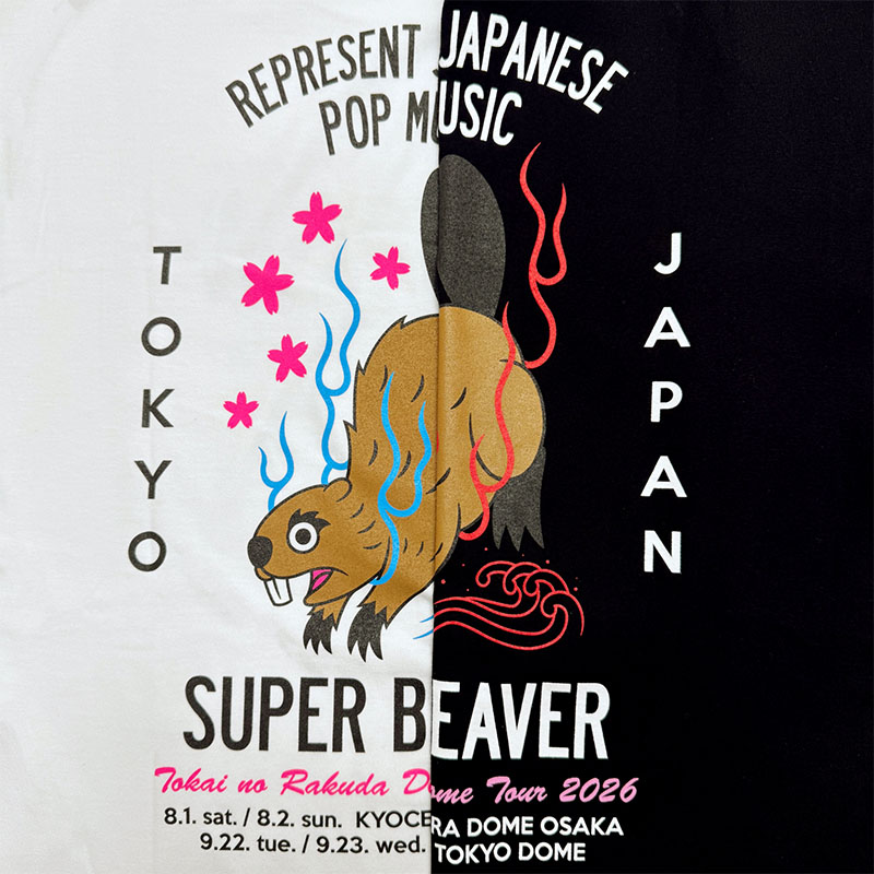 TRADITIONAL BEAVER Tシャツ - SUPER BEAVER TOUR OFFICIAL GOODS