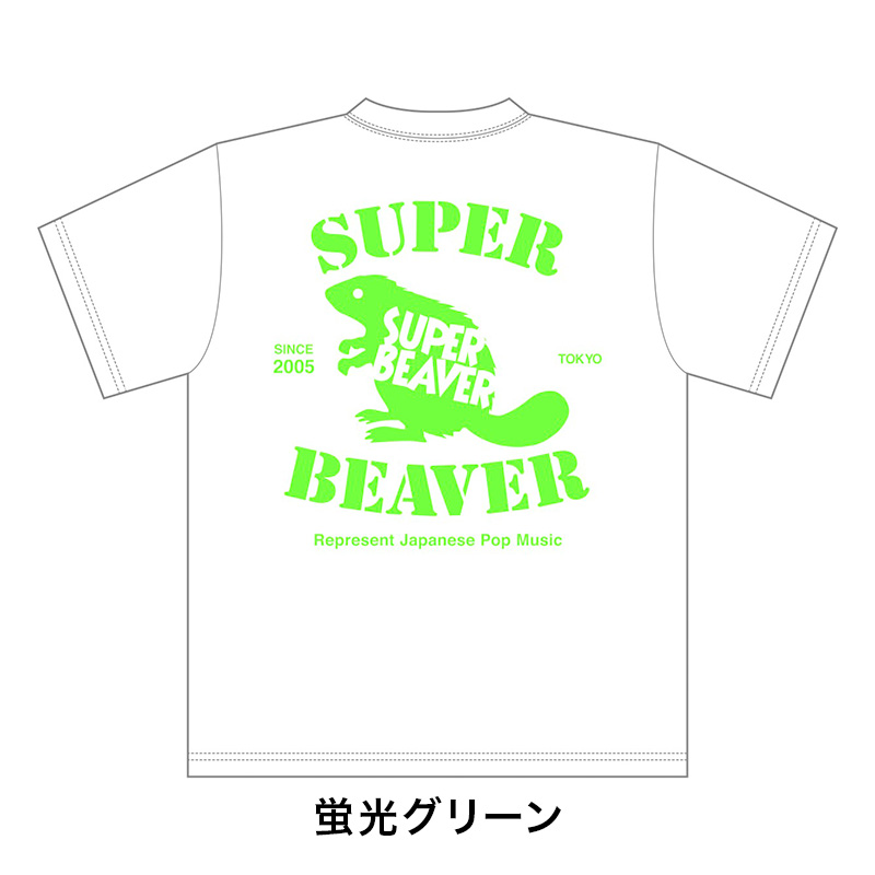バックドロップTシャツ - SUPER BEAVER TOUR OFFICIAL GOODS