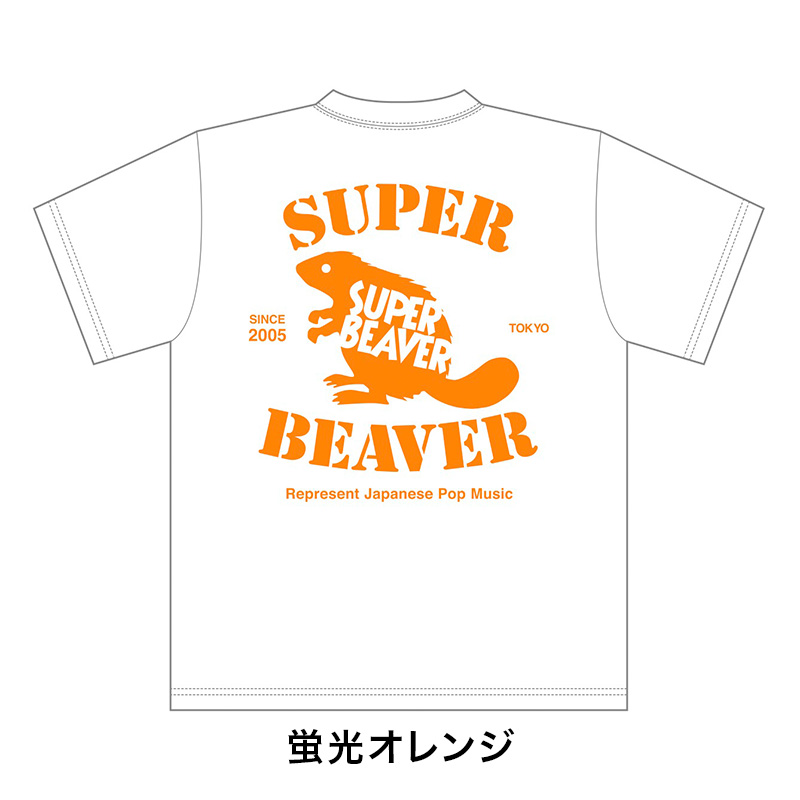 バックドロップTシャツ - SUPER BEAVER TOUR OFFICIAL GOODS