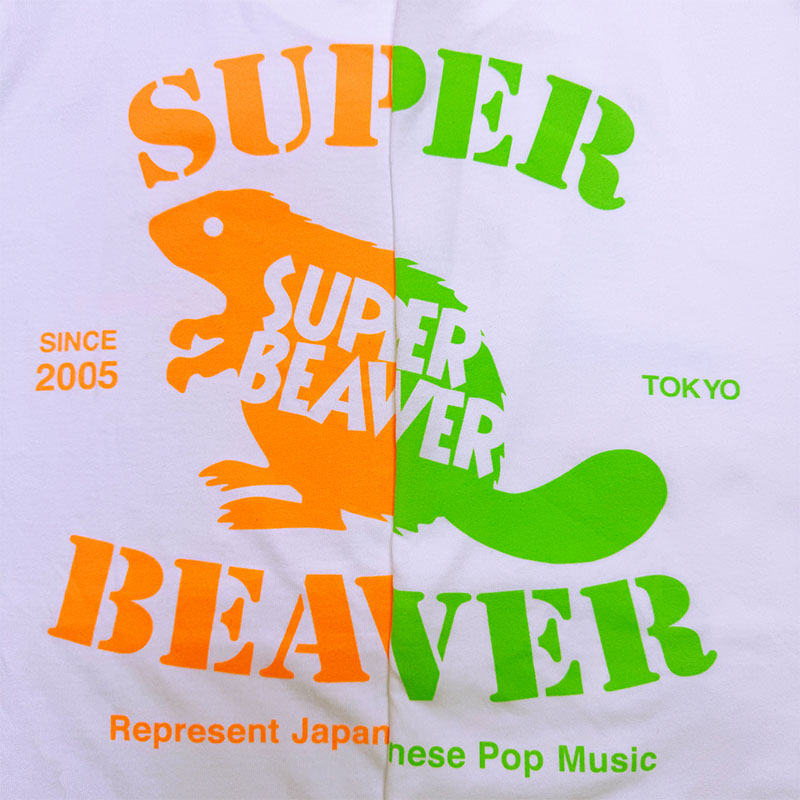 バックドロップTシャツ - SUPER BEAVER TOUR OFFICIAL GOODS