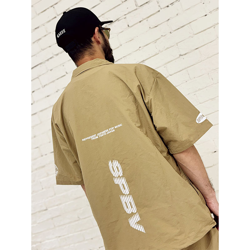 SUPER BEAVER　ナイロン　ハーフパンツ Lサイズ オリジナルハーフパンツ - SUPER BEAVER TOUR OFFICIAL GOODS