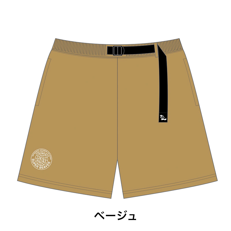 SUPER BEAVER　ナイロン　ハーフパンツ Lサイズ オリジナルハーフパンツ - SUPER BEAVER TOUR OFFICIAL GOODS